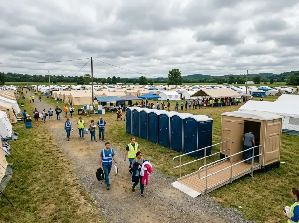disaster-relief-camp-restrooms-010 — frequently asked questions, Dumpster & Portable Bathrooms Rental in Covedale, OH